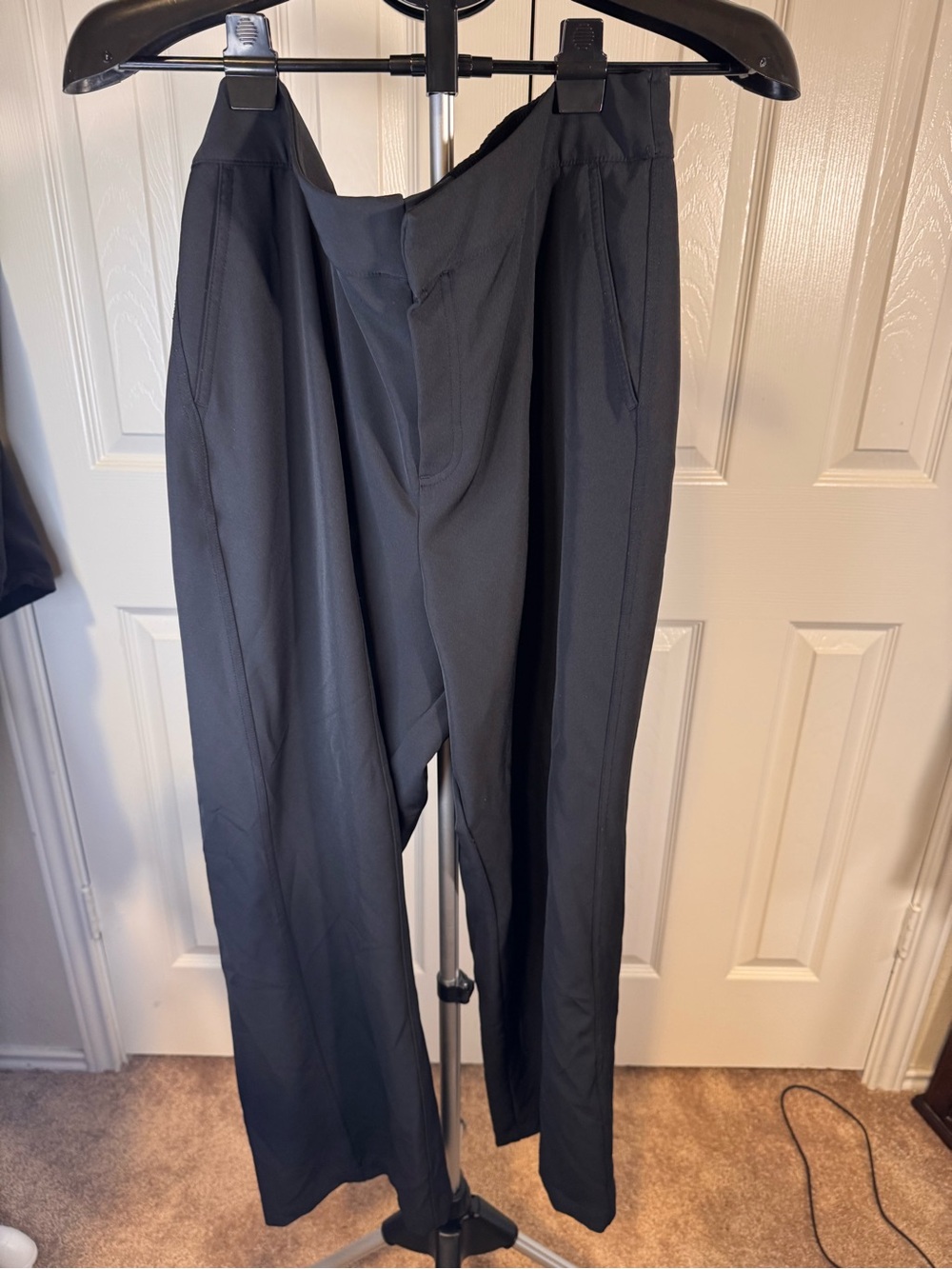 Wide Leg Black Women's Trousers - Sleek Everyday Style